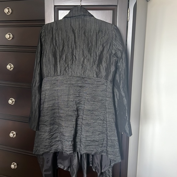 Eileen Fischer light gray jacket - Picture 4 of 4